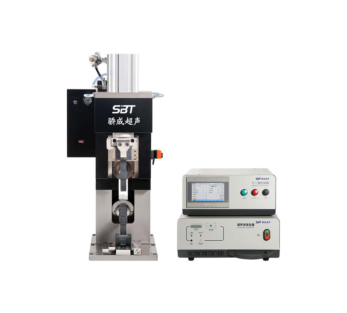 WED超声波双推楔杆焊接机